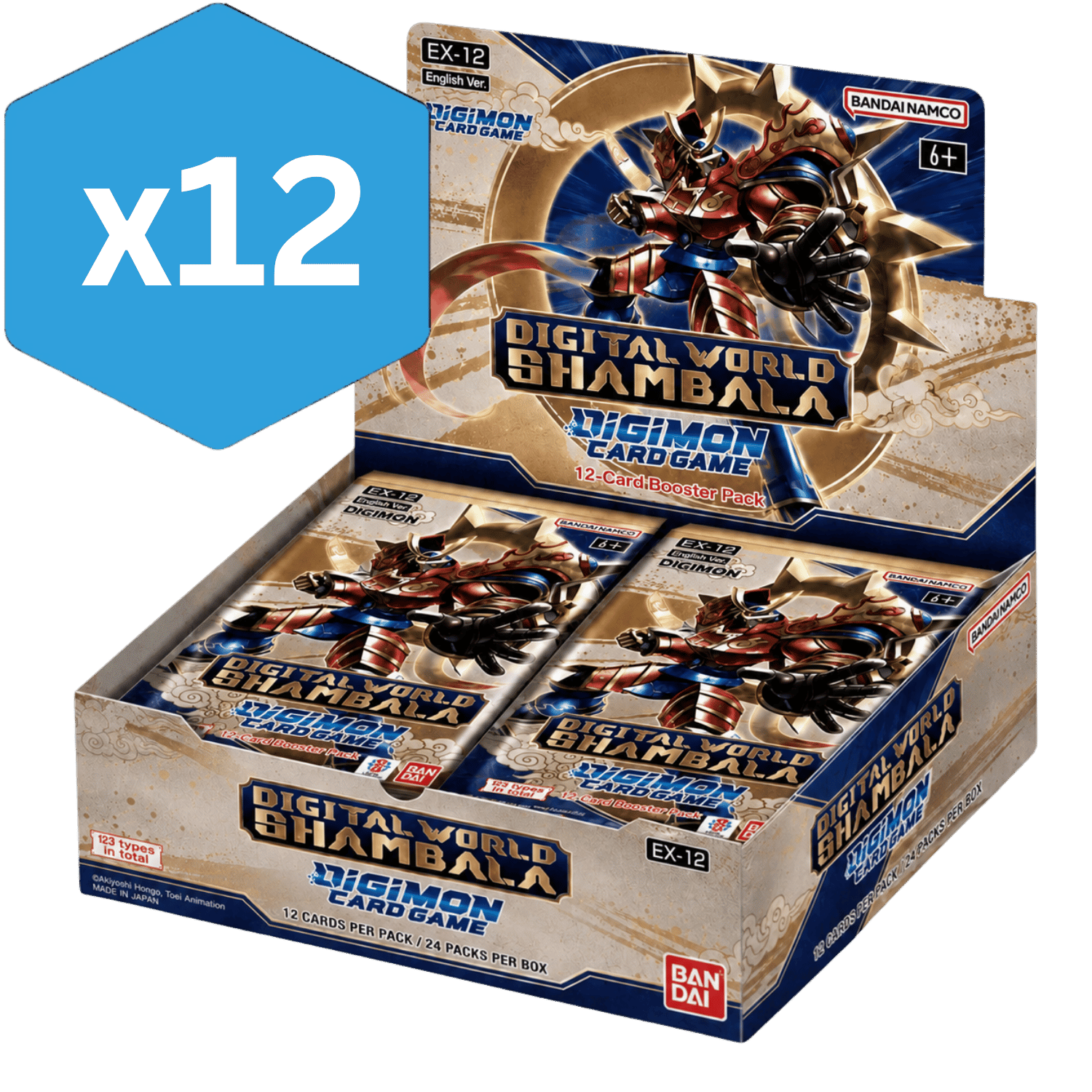 Digimon TCG: Digital World Shambala - Extra Booster Box EX12