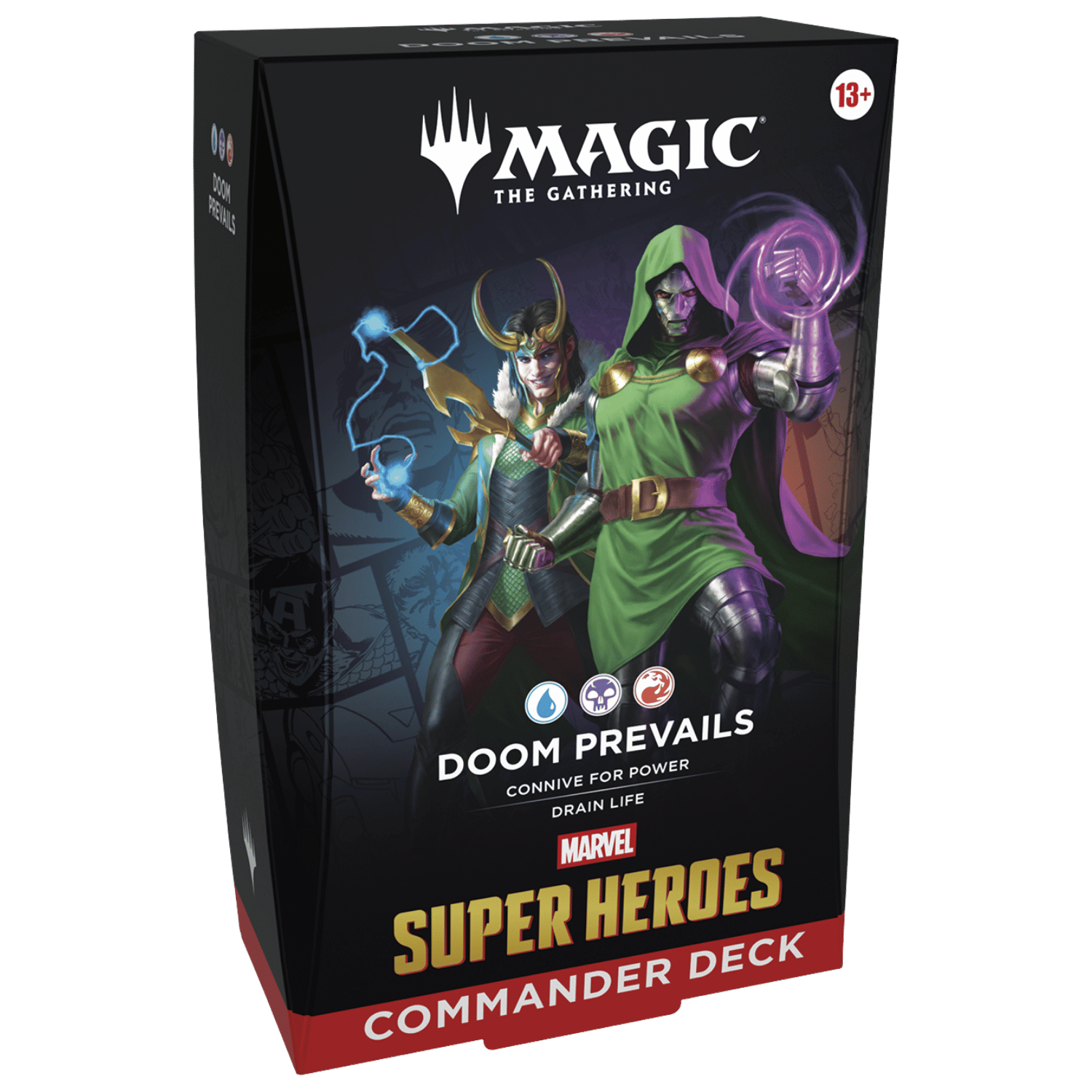 MTG MARVEl SUPER HEROES コマンダーデッキ 4種セット新品 Magic: The Gathering - Marvel Super Heroes - Commander Deck (Set