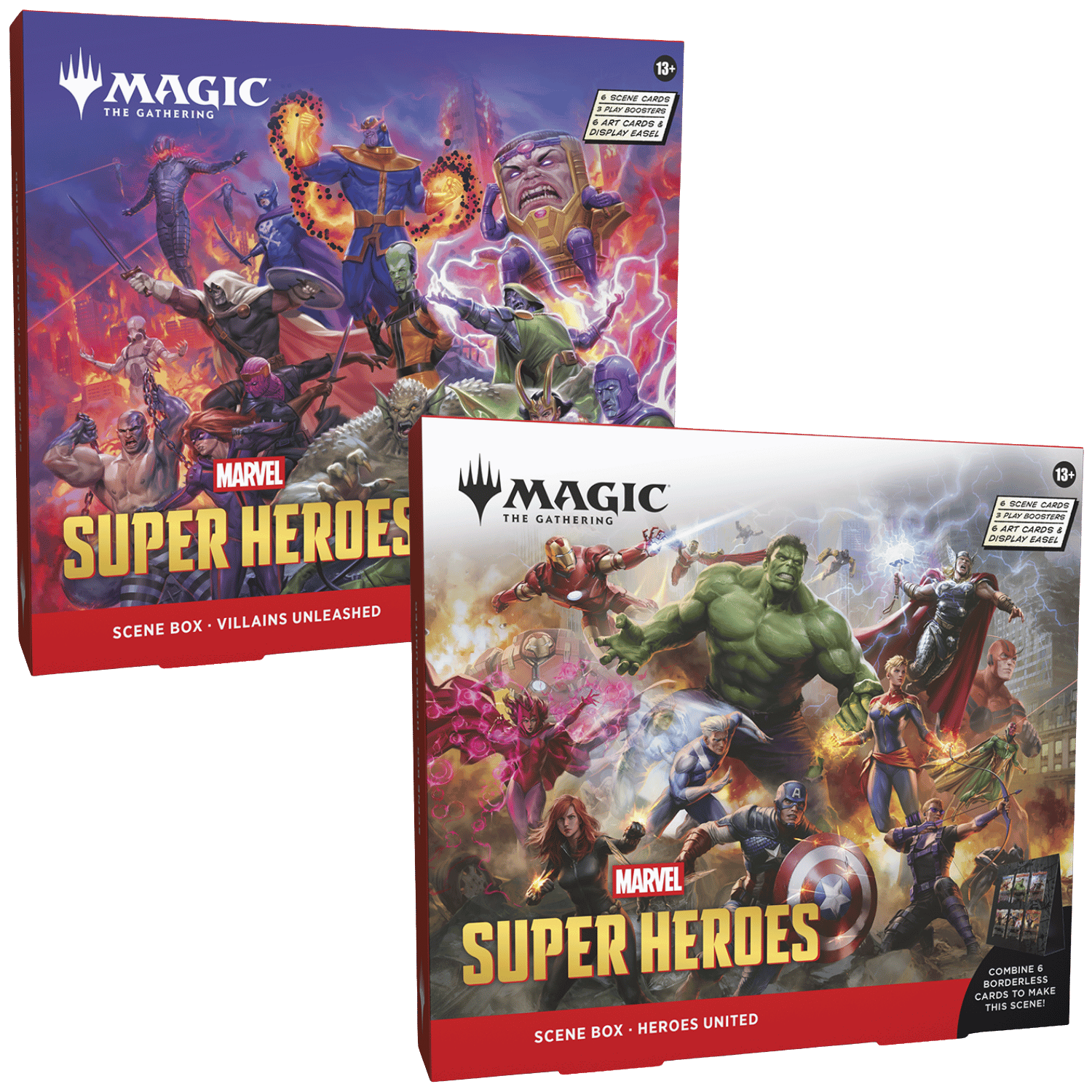 Magic: The Gathering - Marvel Super Heroes - Scene Box (Set of 2