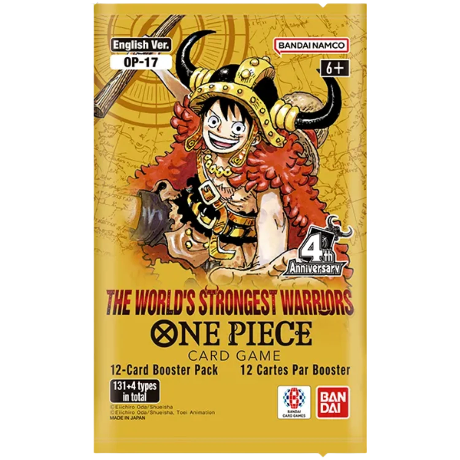One Piece TCG: The World's Strongest Warriors - Booster Box OP-17