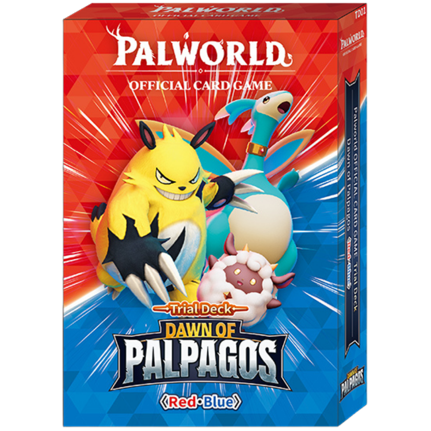 Palworld Official Card Game: Dawn of Palpagos - Red/Blue - Trial