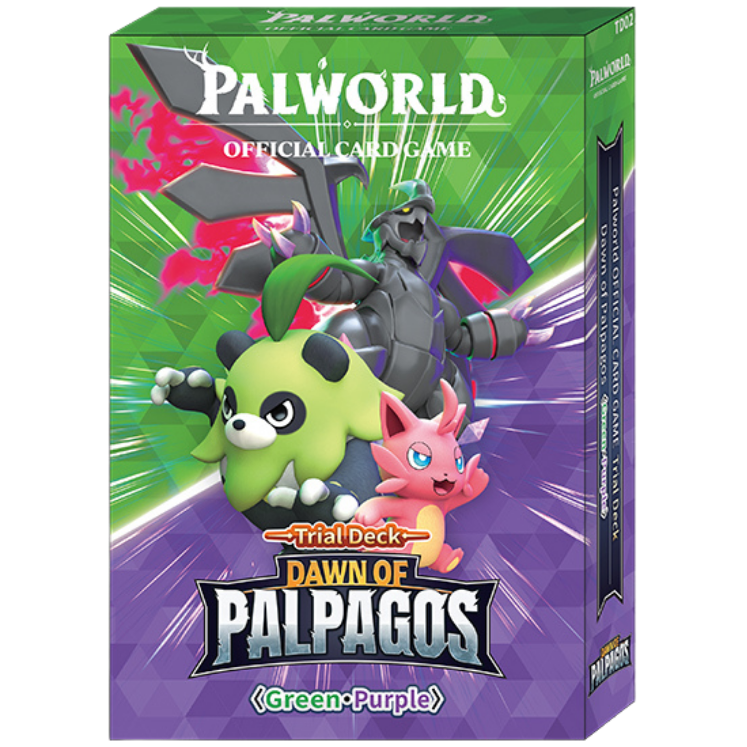 Palworld Official Card Game: Dawn of Palpagos - Green/Purple