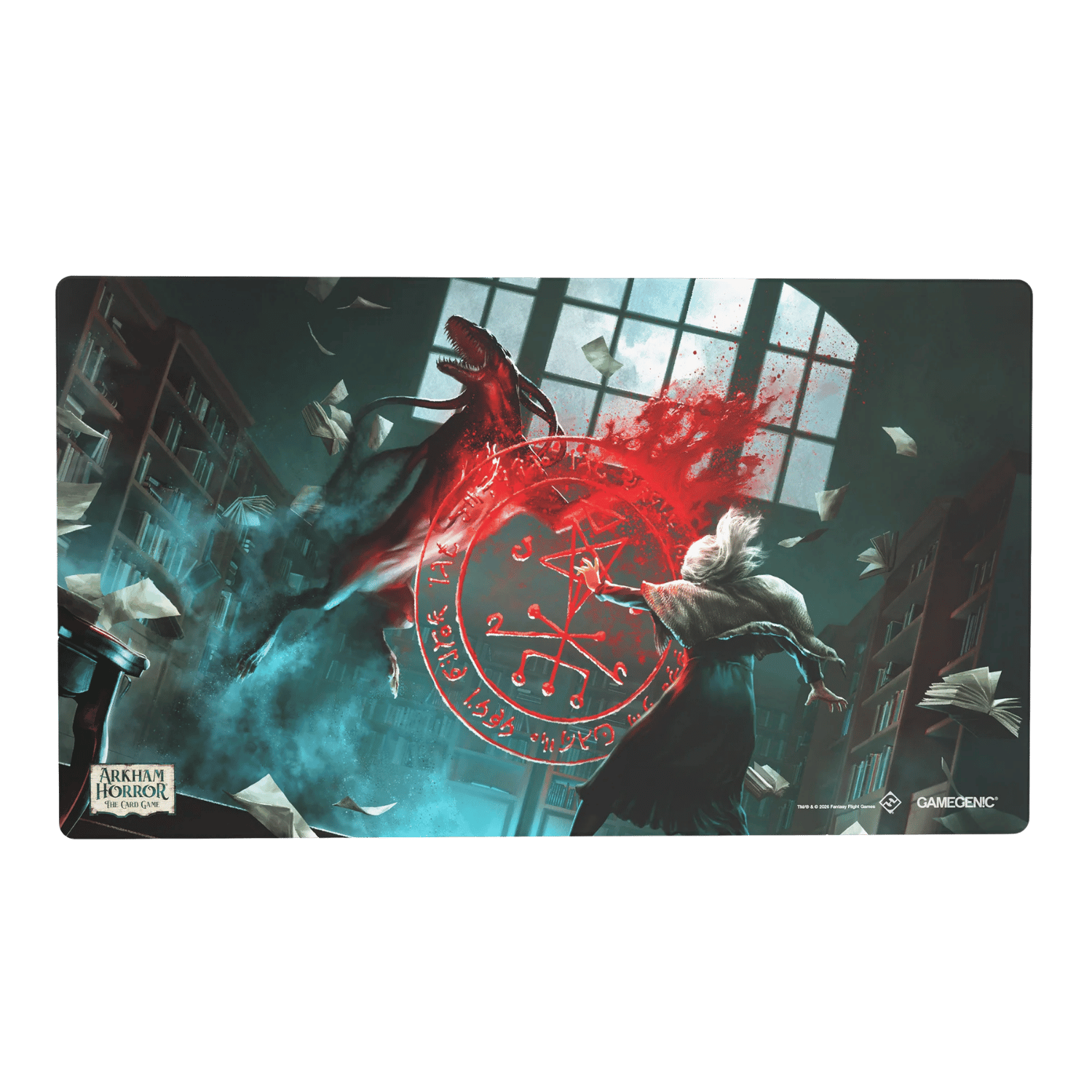 arkham horror card game playmat LCG Compatible the comfortable feel Playmat Arkham Horror: Card Game