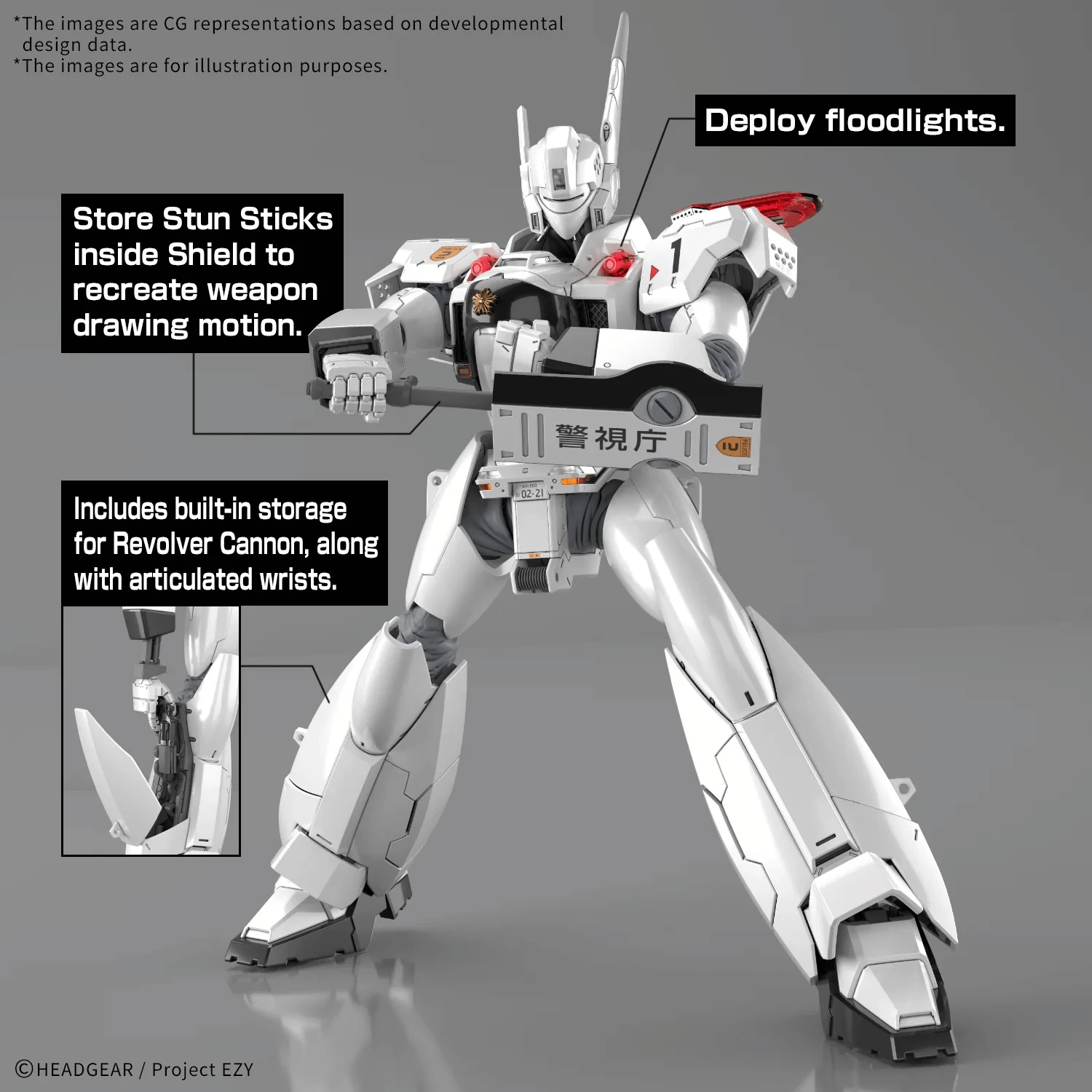 Mobile Police Patlabor EZY: RG AV-98Plus Ingram (Ingram Plus) - 1