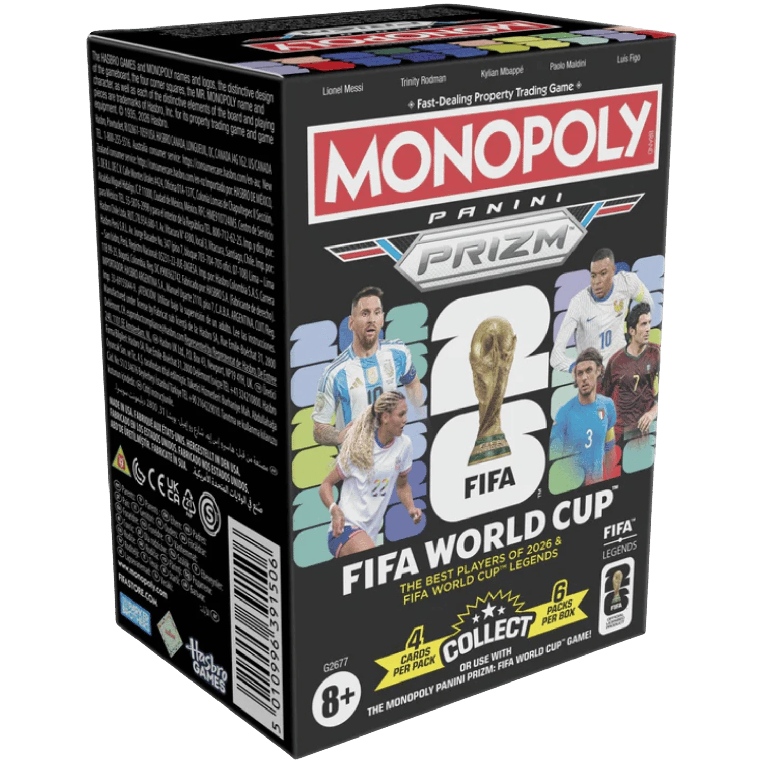 ボルメテウスハック　winner プロモ Monopoly Panini Prizm: FIFA World Cup 2026 - Booster Box - Game Nerdz