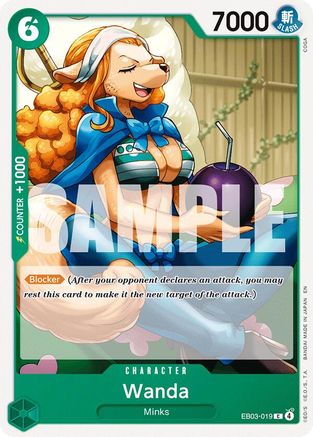 Wanda (EB03-019) Extra Booster: One Piece Heroines Edition - Game