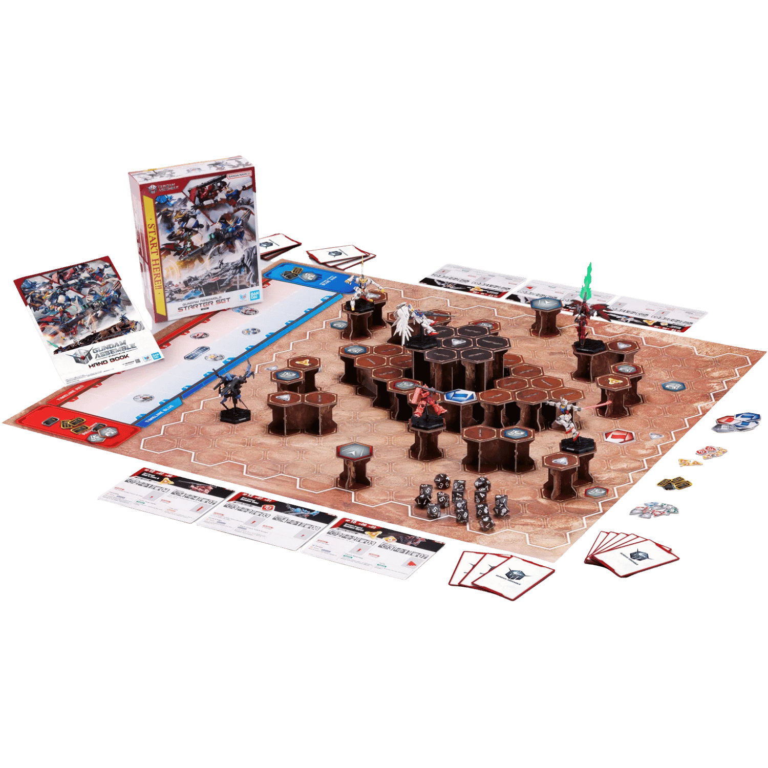 Gundam Assemble: Starter Set 01 ST01 (PREORDER) - Game Nerdz