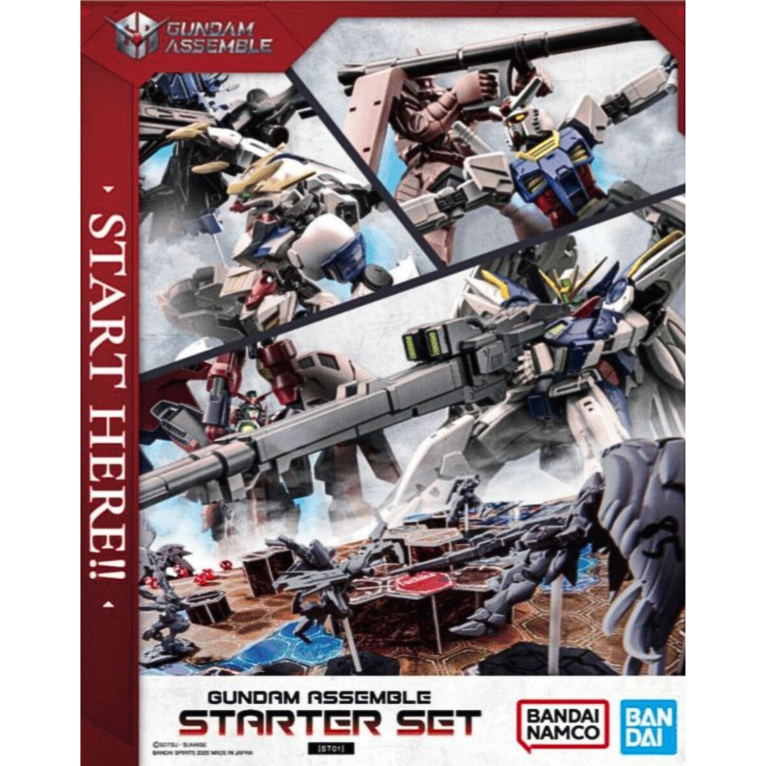 Gundam Assemble: Starter Set 01 ST01 (PREORDER) - Game Nerdz