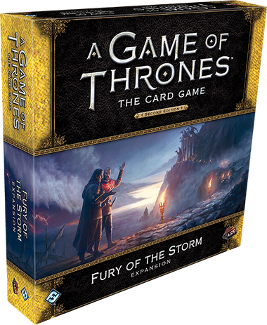 SEALED A GAME OF THRONES THE CARD GAME LCG KINGS OF THE STORM EXPANSION 