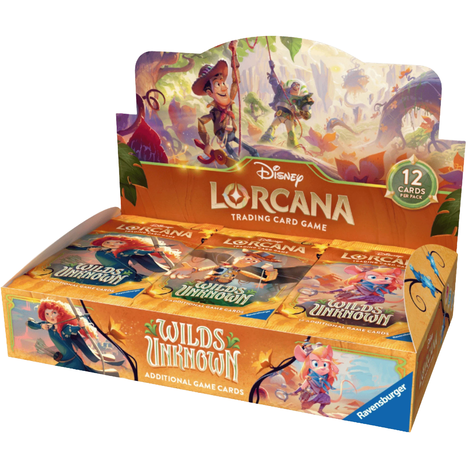 Disney Lorcana TCG: Wilds Unknown - Booster Box (PREORDER) - Game