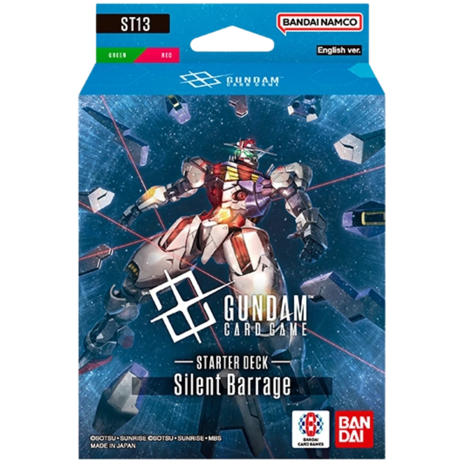 Gundam Card Game: Silent Barrage ST13 - Starter Deck - Game Nerdz