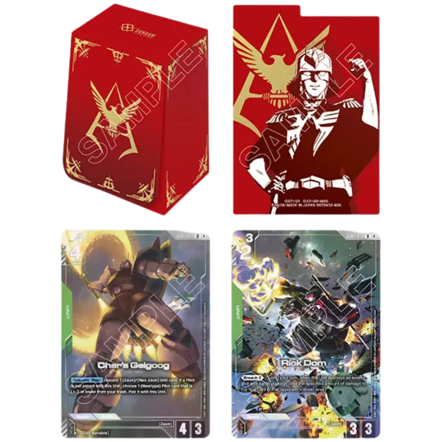 Gundam Card Game: Official Card Case Set 02 - Game Nerdz
