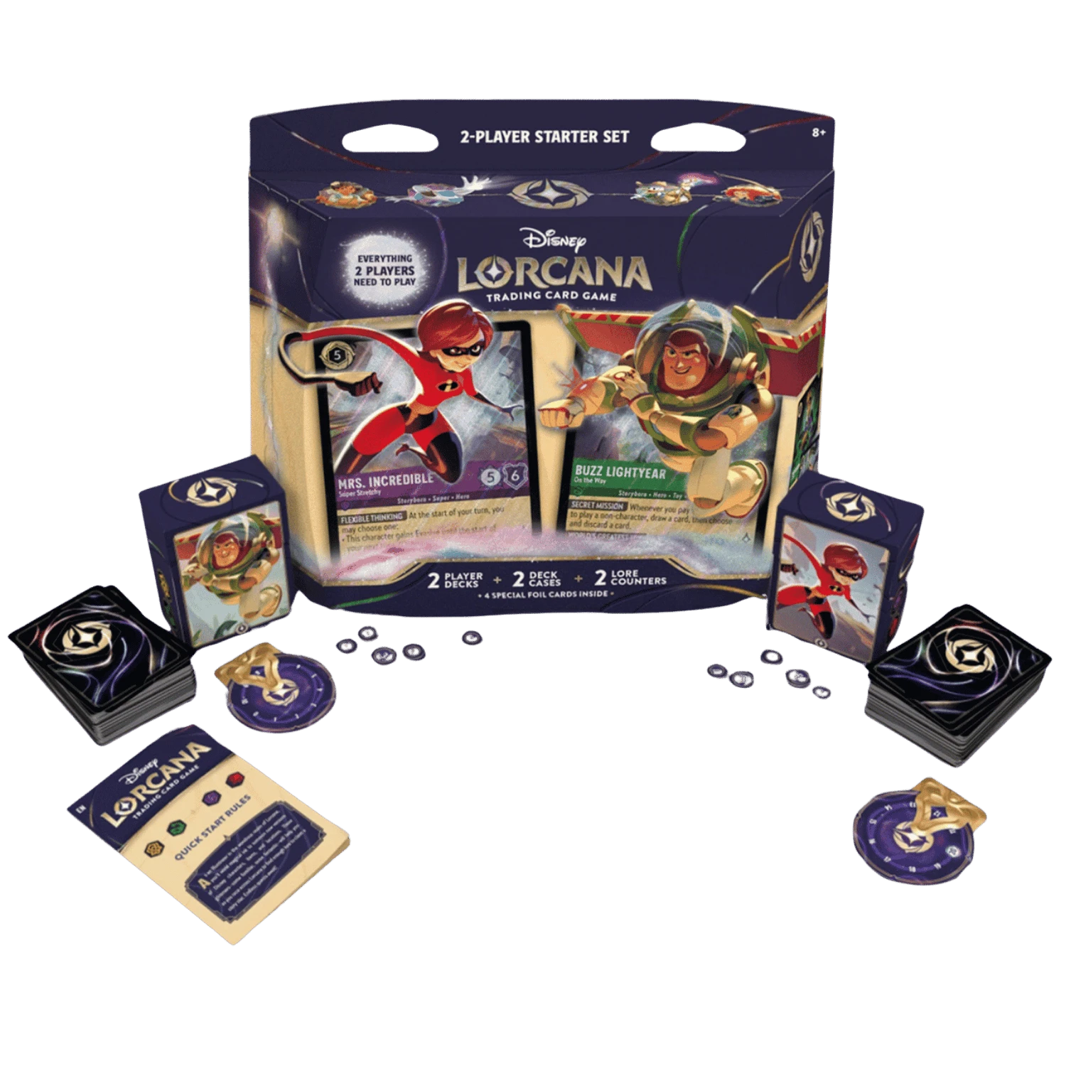 Disney Lorcana TCG: Wilds Unknown - 2-Player Starter Set - Game Nerdz