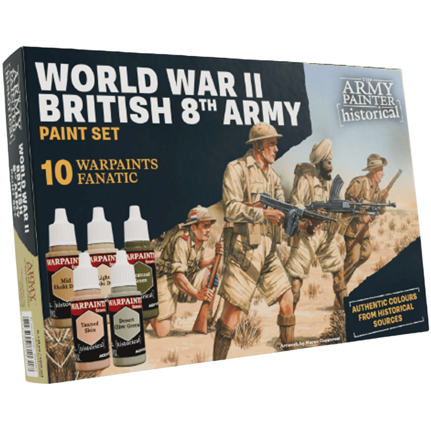 The Army Painter: Historical - WWII British 8th Army Paint Set