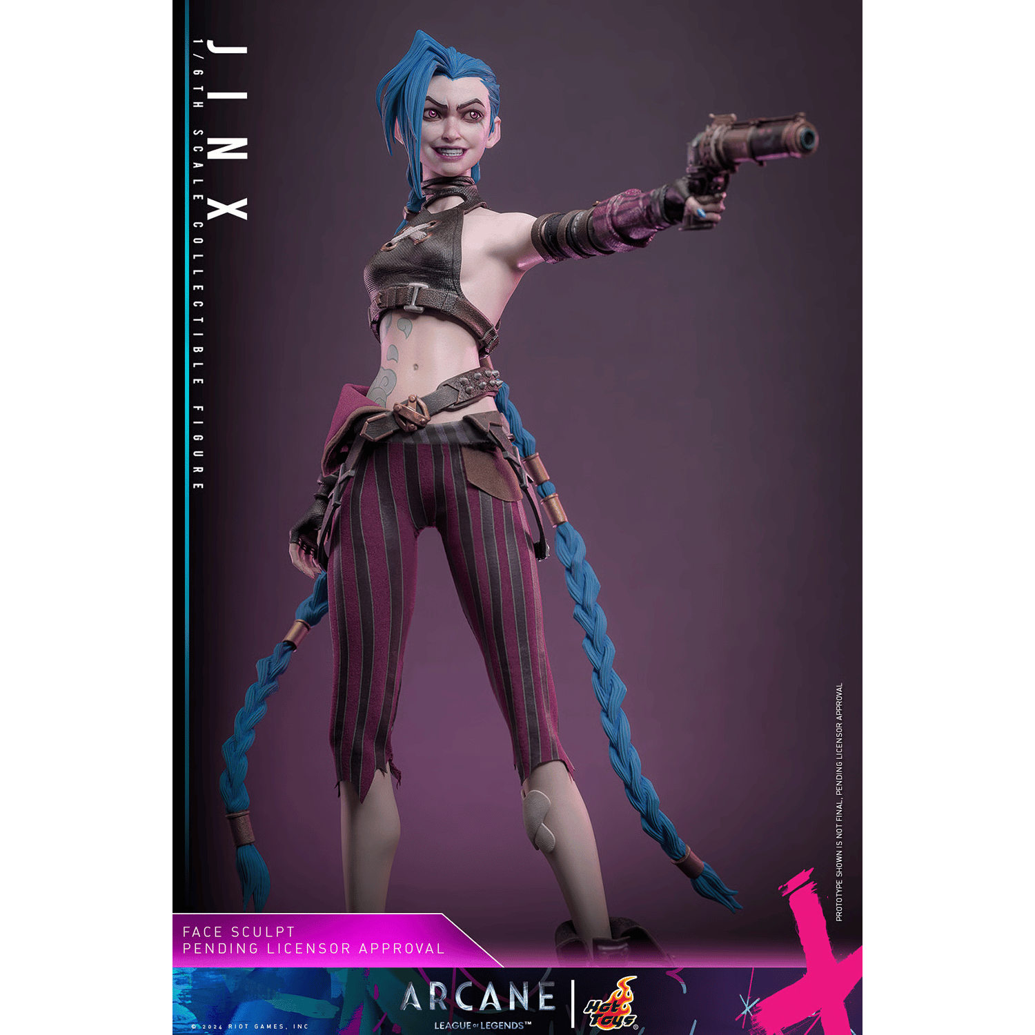Arcane: League of Legends: Jinx TMS137 - 1/6th Scale Collectible