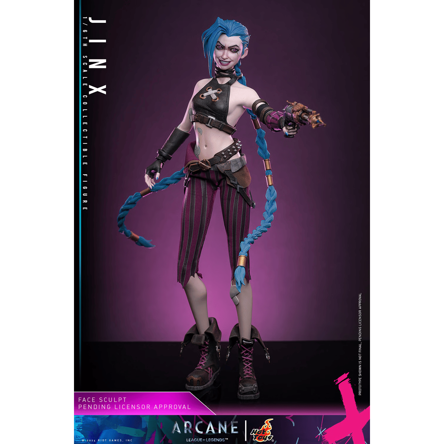 Arcane: League of Legends: Jinx TMS137 - 1/6th Scale Collectible