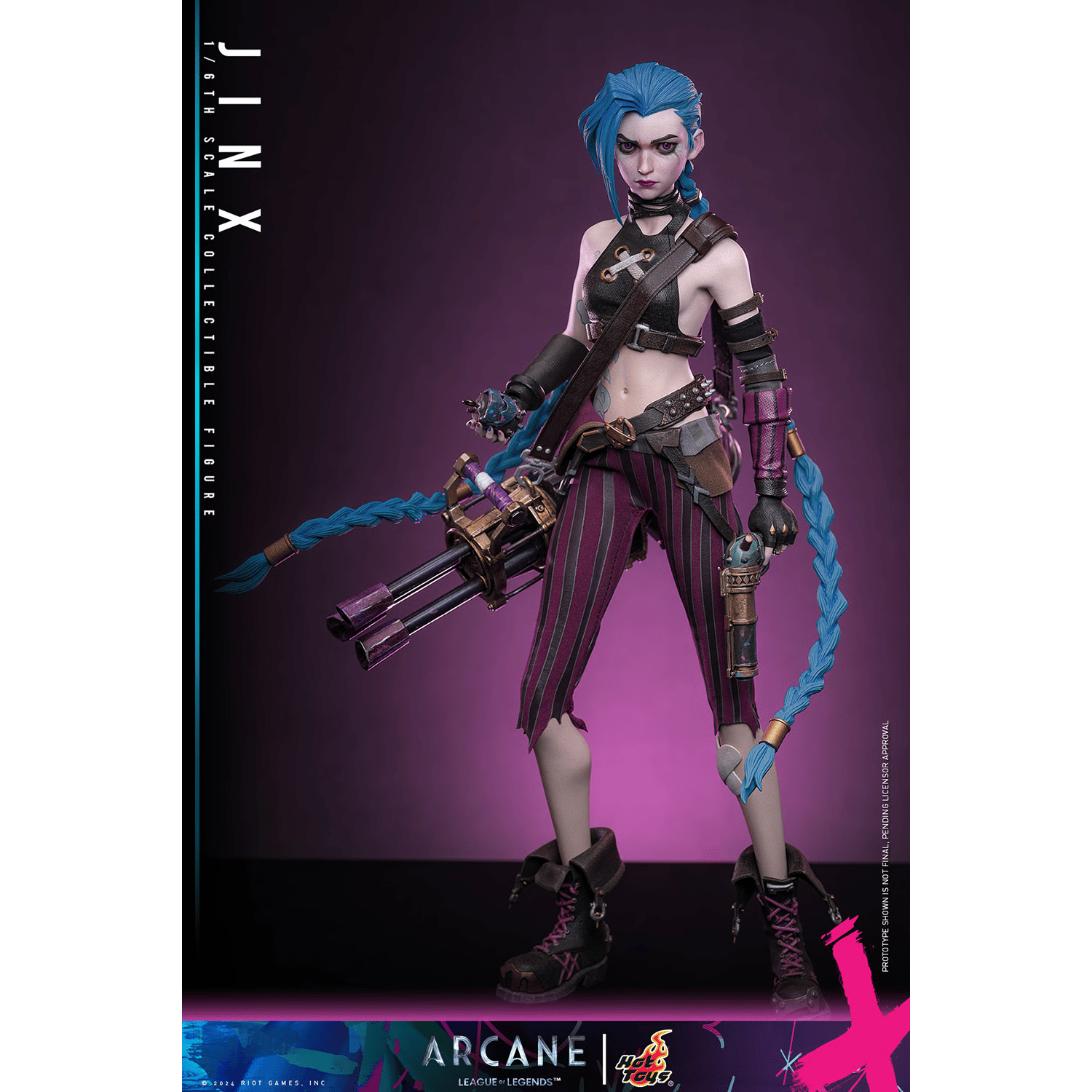Arcane: League of Legends: Jinx TMS137 - 1/6th Scale Collectible