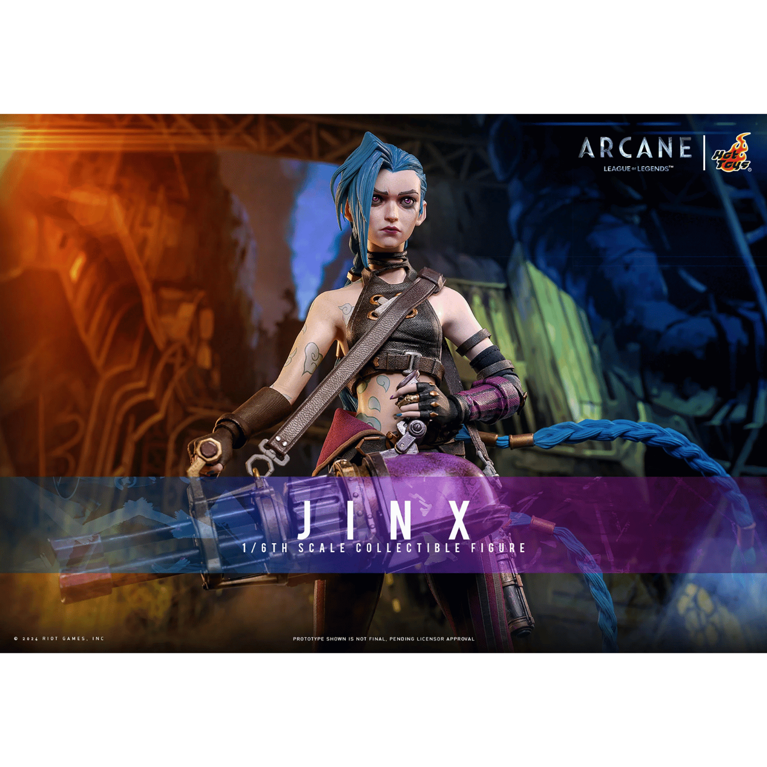 Arcane: League of Legends: Jinx TMS137 - 1/6th Scale Collectible