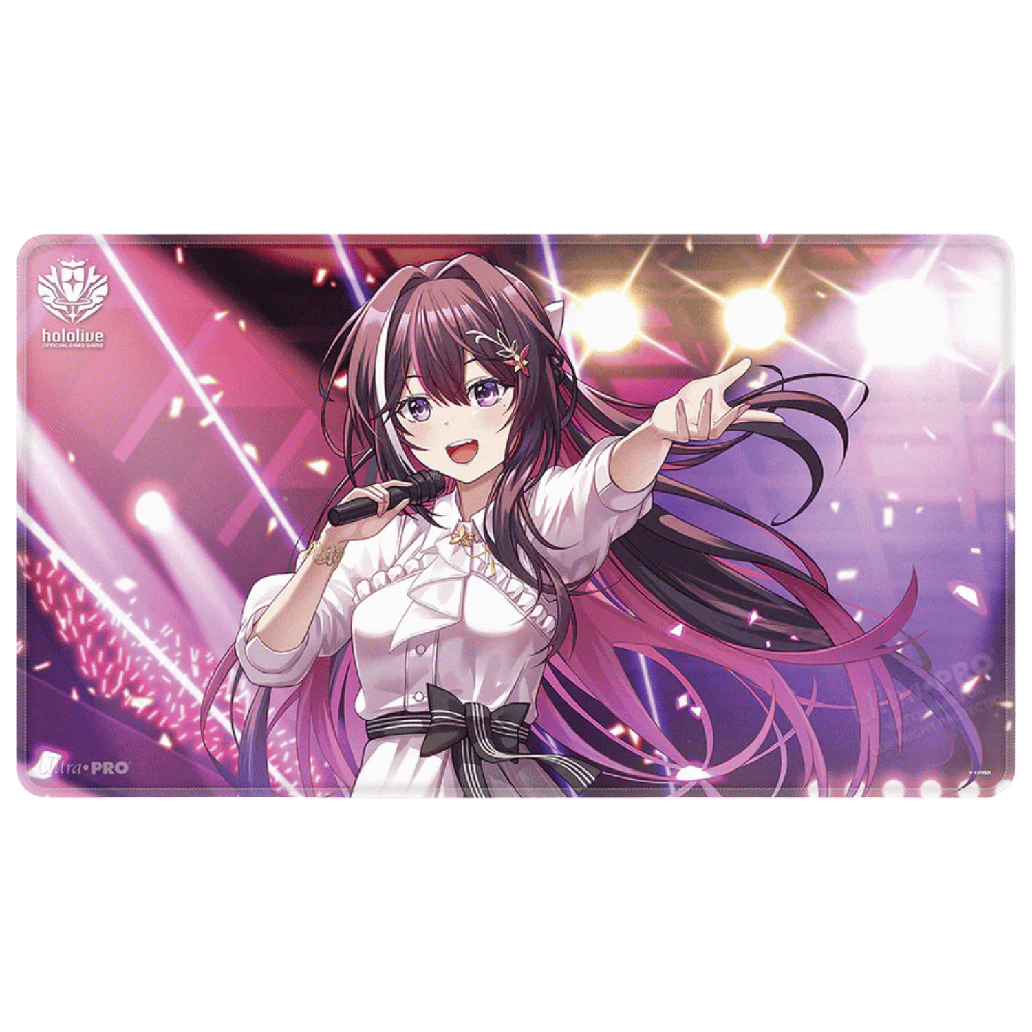 ホロライブ AZKi スリーブ プレイマット セット 我美蘭 a_a Ultra Pro Playmat: Hololive - AZKi (Stitched) - Game Nerdz