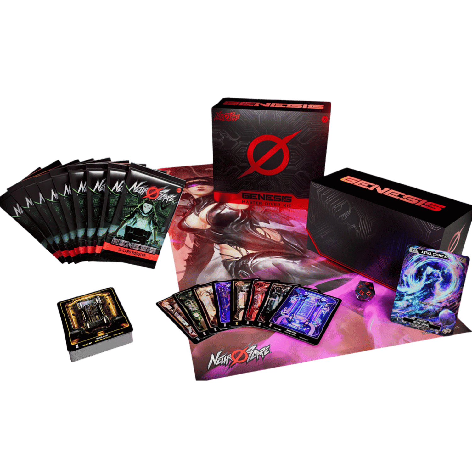 Neuroscape TCG: Genesis - Master Diver Kit (Unlimited Edition