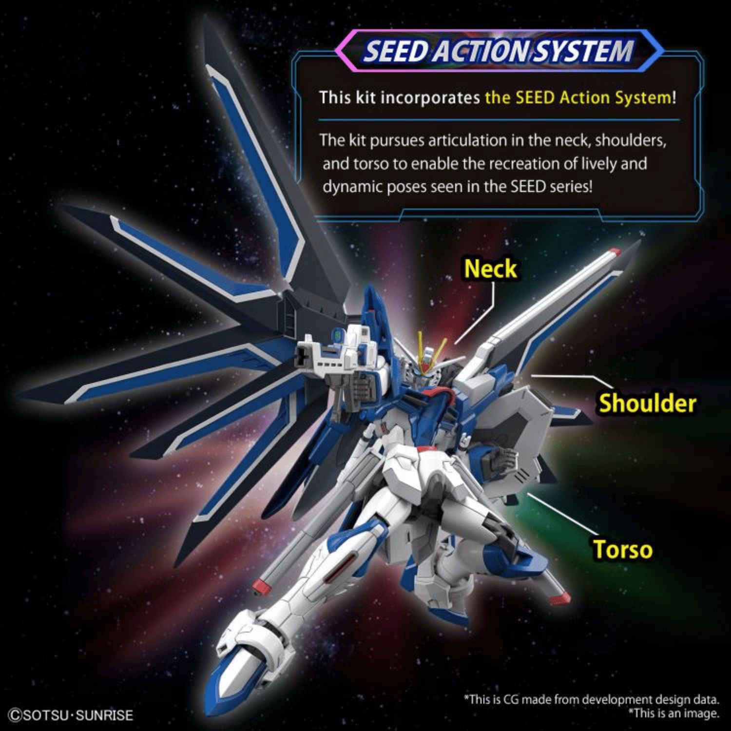 Mobile Suit Gundam SEED Freedom: HGCE 243 Rising Freedom Gundam