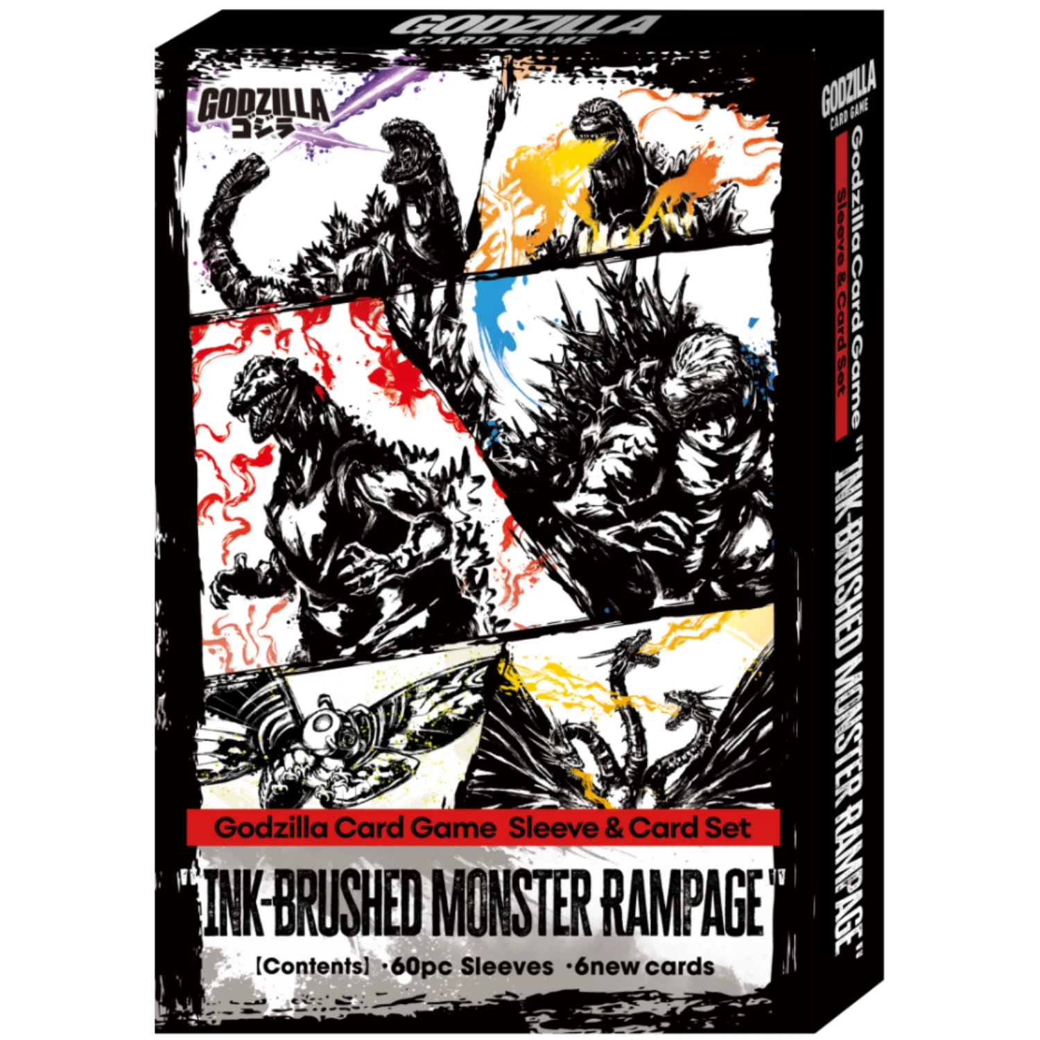 富士怪獣大乱戦 GODZILLA CARD GAME Godzilla Card Game: Ink-Brushed Monster Rampage - Sleeve & Card