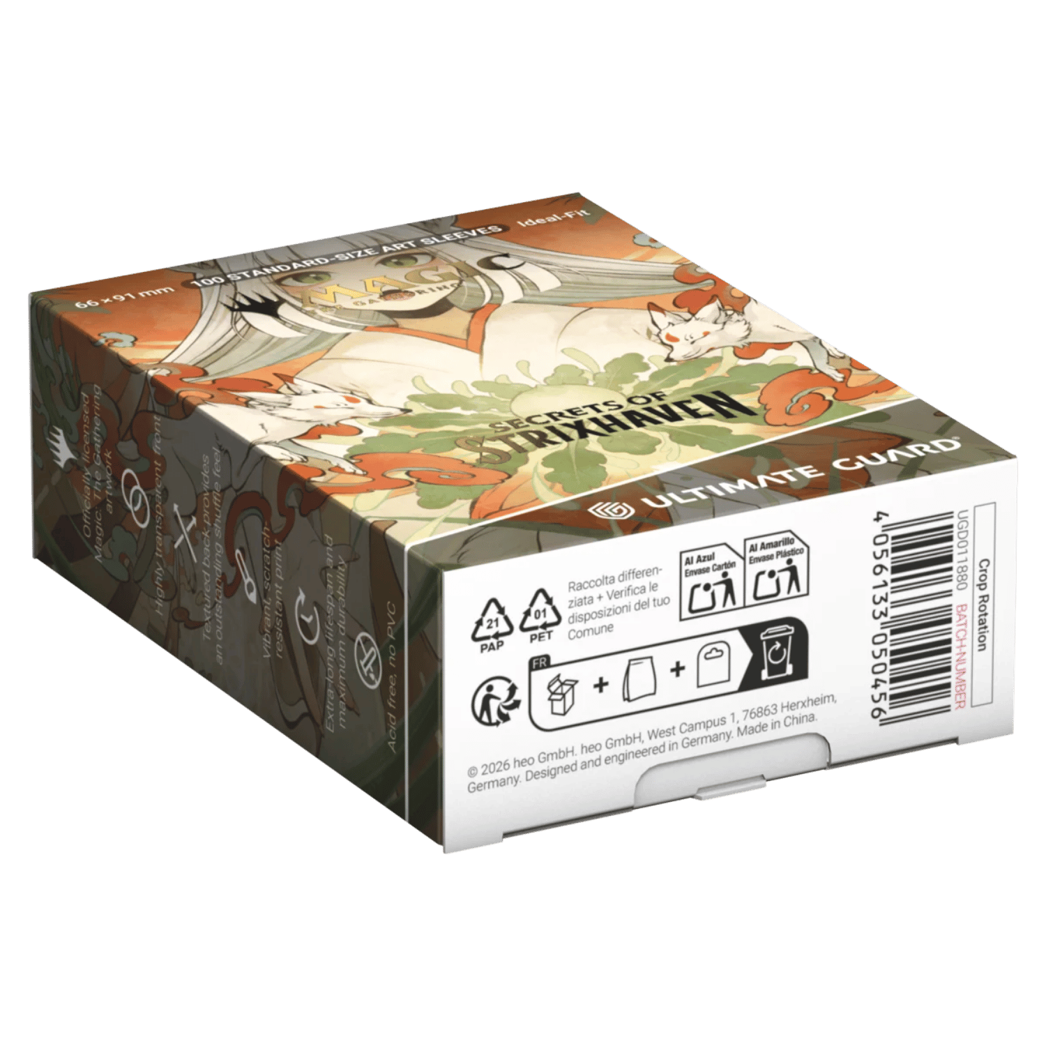 Ultimate Guard Sleeves: MTG Secrets of Strixhaven "Crop Rotation" (100ct) - Game Nerdz Ultimate Guard Sleeves: MTG Secrets of Strixhaven "Crop Rotation" (100ct) - Game Nerdz