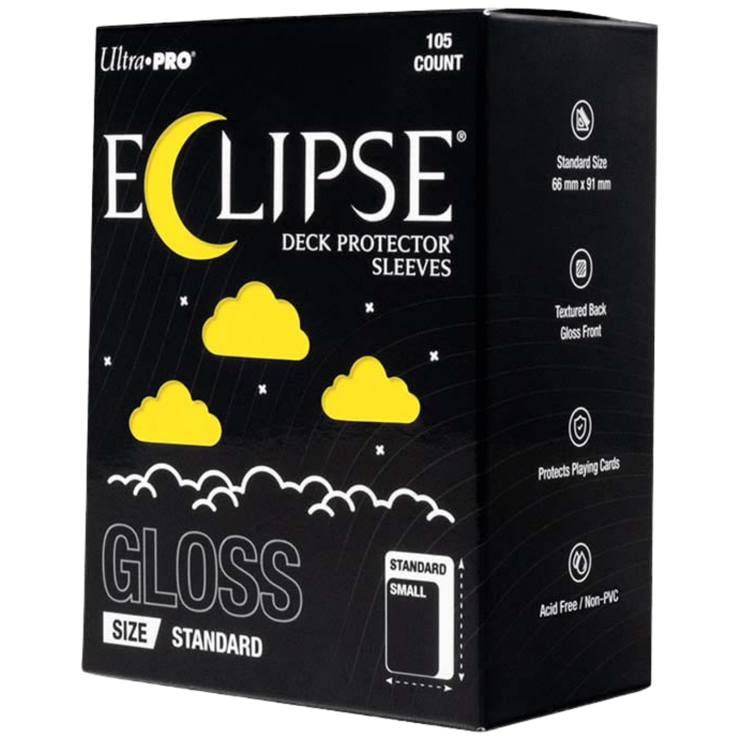 eclipse card sleeves Matte Small Sleeves: Jet Black (60) Experience the improved texture Pokmon TCG: Lunatone & Solrock