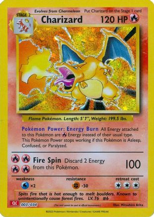 Charizard 3 - Trading Card Game Classic Holofoil - Game Nerdz