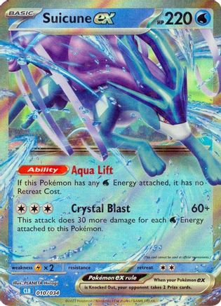 Suicune ex 10 - Trading Card Game Classic Holofoil - Game Nerdz Suicune ex 10 - Trading Card Game Classic Holofoil - Game Nerdz