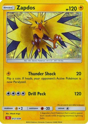 original zapdos pokemon card ZAPDOS - 16/102 - Base Set - Holo - Pokemon Card