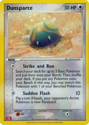 Dunsparce 15 - Trading Card Game Classic Holofoil - Game Nerdz