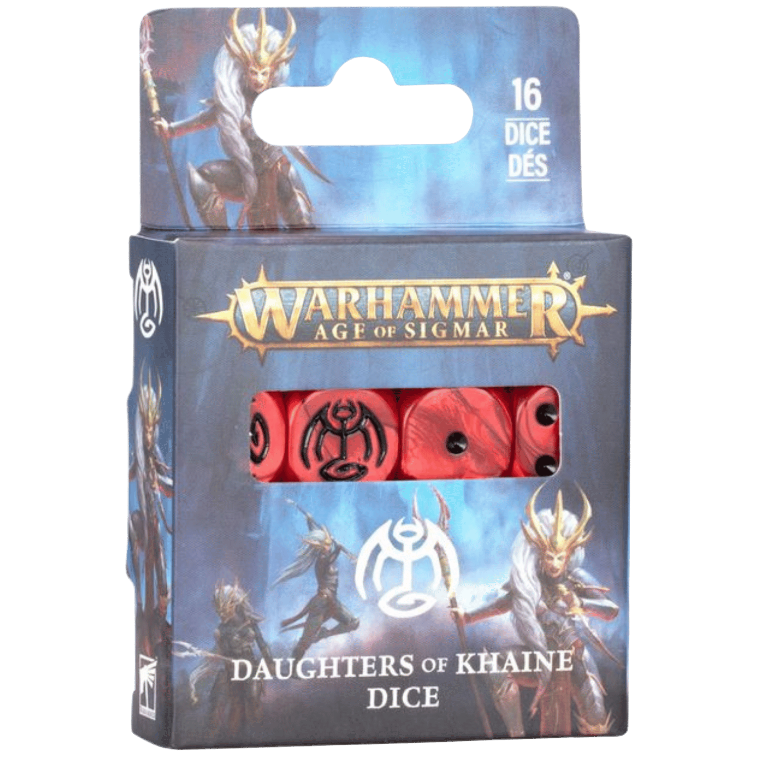 Warhammer Age of Sigmar: Daughters of Khaine - Dice Set (16ct