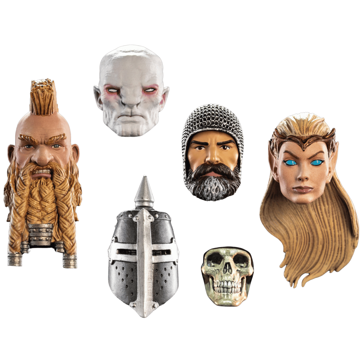 Mythic Legions RPG: Heads Pack (5ct) (PREORDER) - Game Nerdz