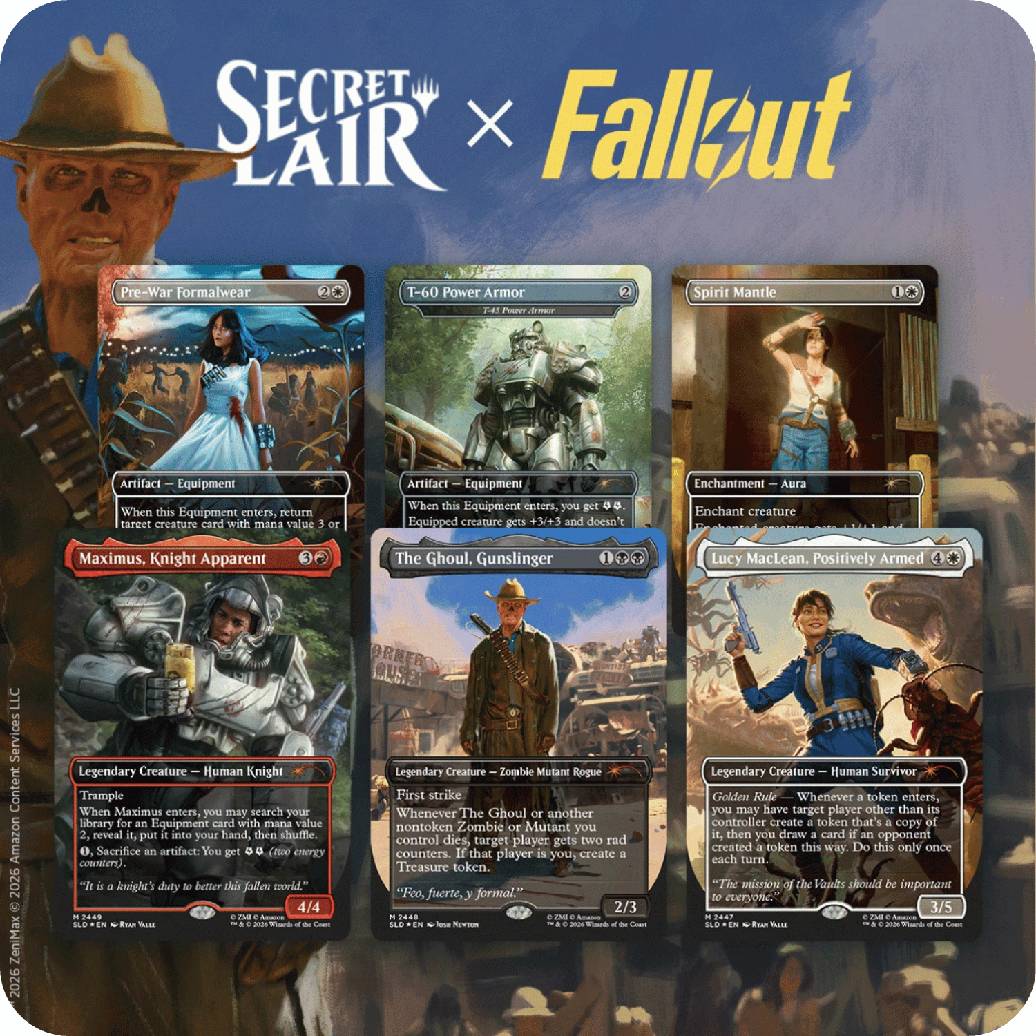 Magic: The Gathering - Secret Lair x Fallout: Beyond Vault 33 (Non