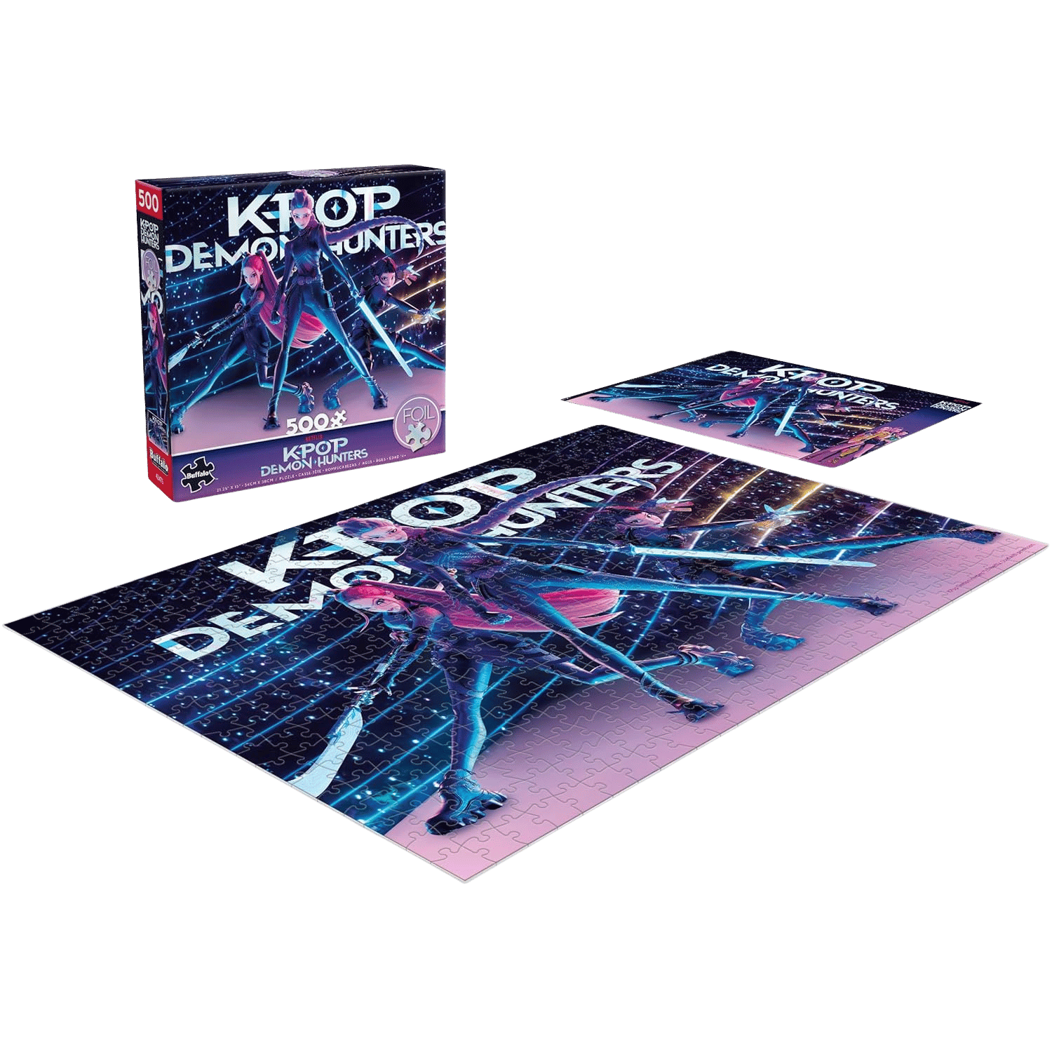 K-Pop Demon Hunters: Huntr/x Battle - Puzzle (500pcs) (PREORDER