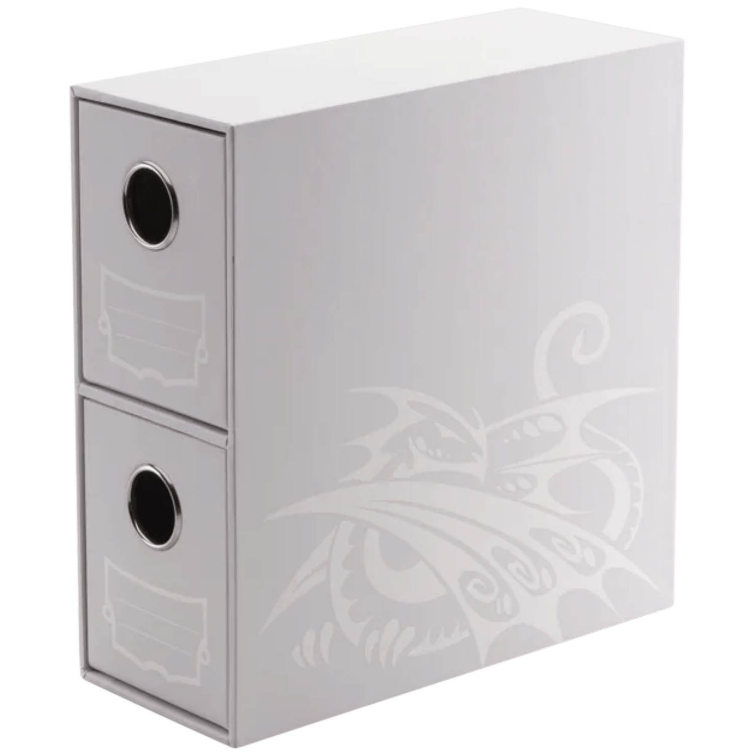 2枚セットDuress NM 初版foil Dragon Shield: Fortress - 2-Card Drawers Vertical - White - Game Nerdz