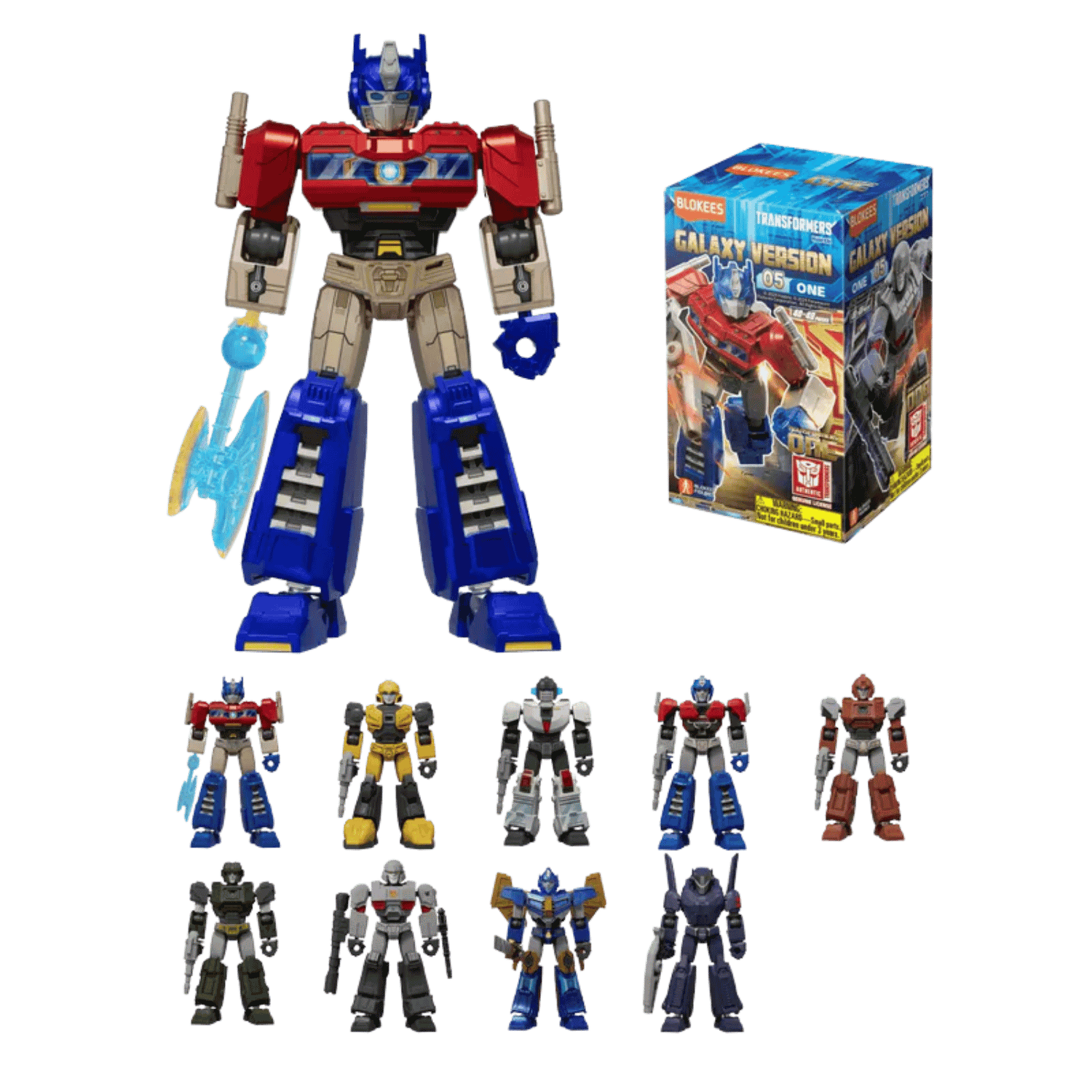 Blokees: Transformers - Galaxy Version 05 ONE - Display Box (9