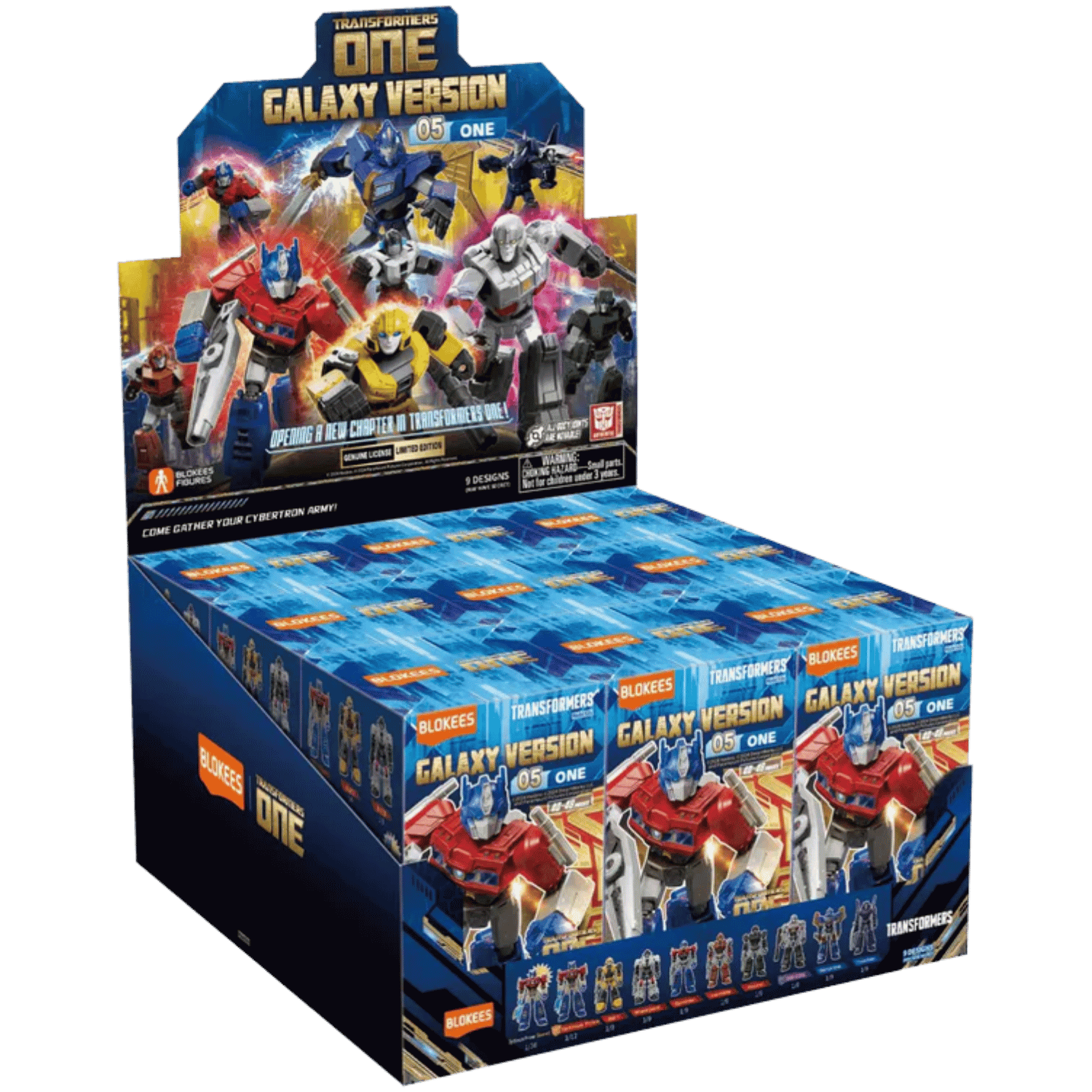 Blokees トランスフォーマーONE ギャラクシーバージョン　9個入りBOX Galaxy Version Vol. 7 Box of 9 Blind Box Model Kits | Transformers その他