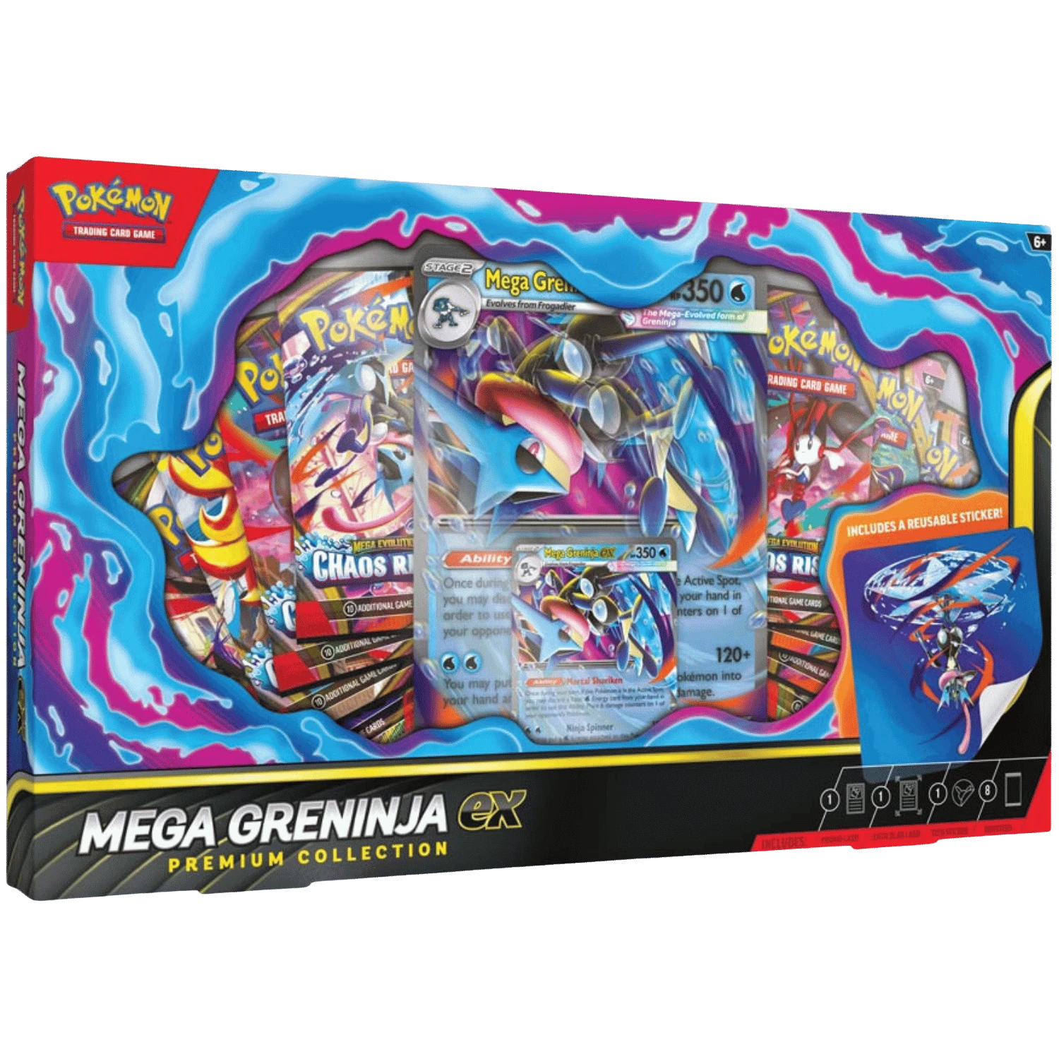 Pokemon: Mega Greninja ex - Premium Collection - Game Nerdz