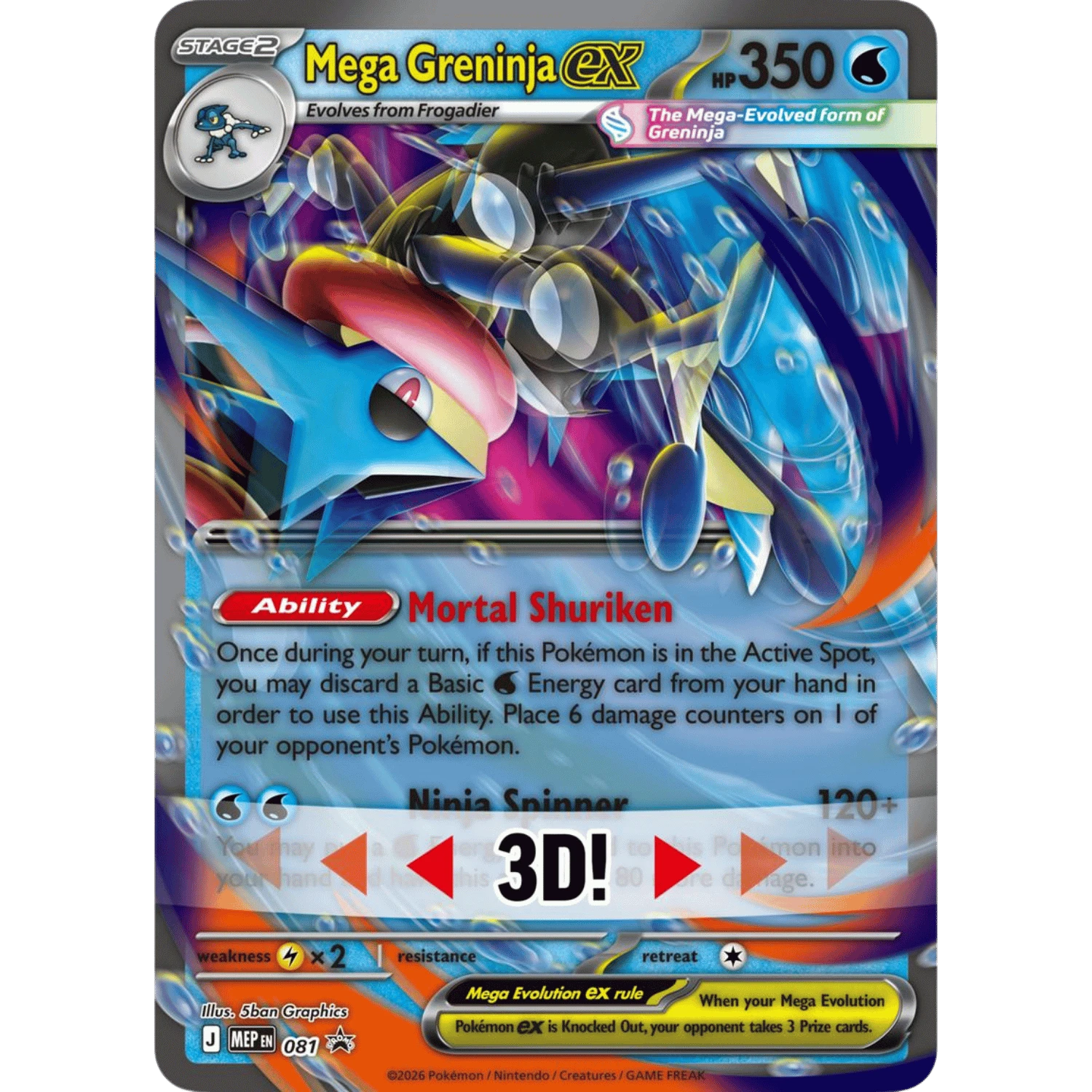 Pokemon: Mega Greninja ex - Premium Collection - Game Nerdz