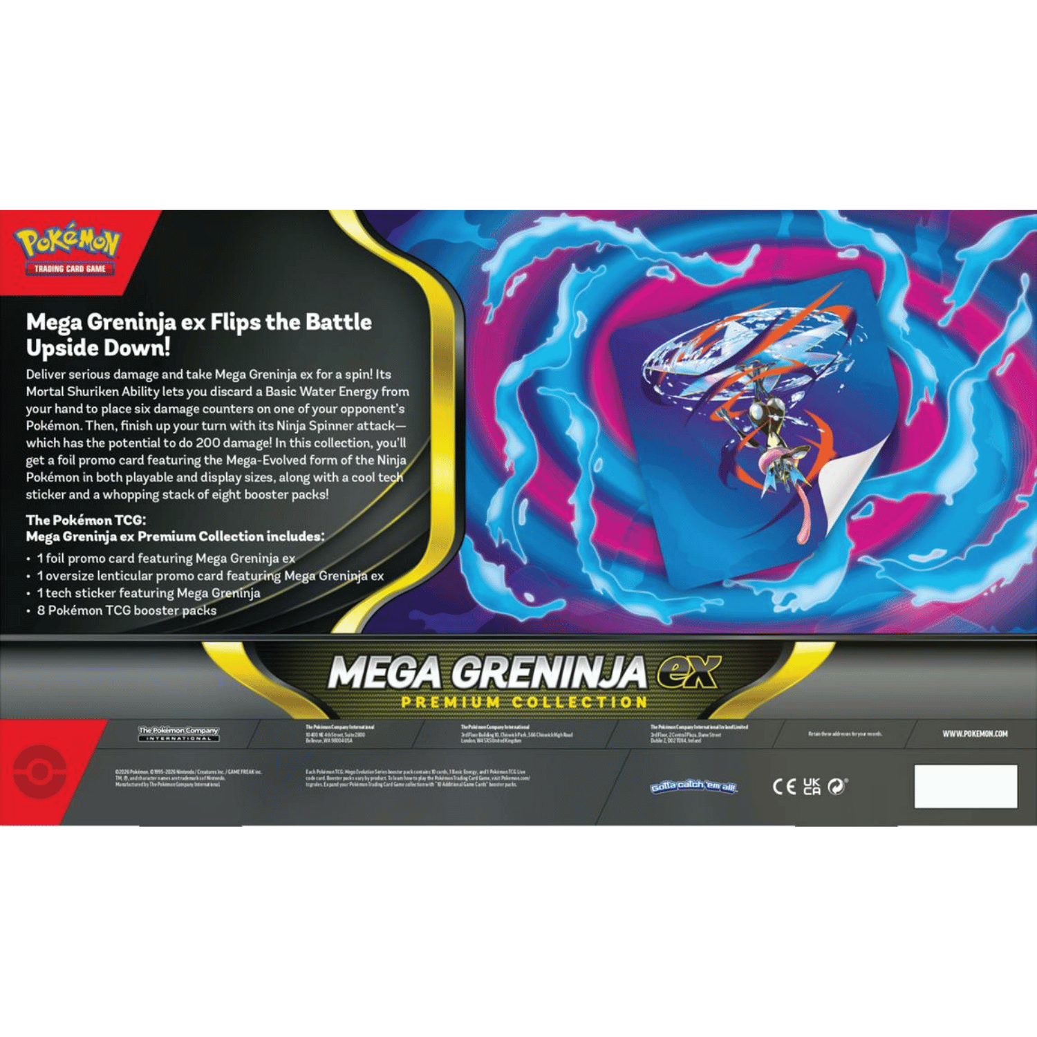 pokemon cards greninja vmax EX 2024 Crimson Haze Japanese Super Rare #83 CGC Authenticated Pristine 10 Card Its Mortal Shuriken Ability lets you discard a Basic Water Energy from your hand to place six damage counters on one of your opponents Pokémon HOW MUCH IS THE GRENINJA