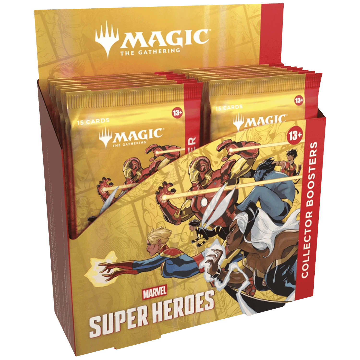 Magic: The Gathering - Marvel Super Heroes - Bundle of (2 Play Boxes) + (1  Collector Box) (PREORDER) - Game Nerdz
