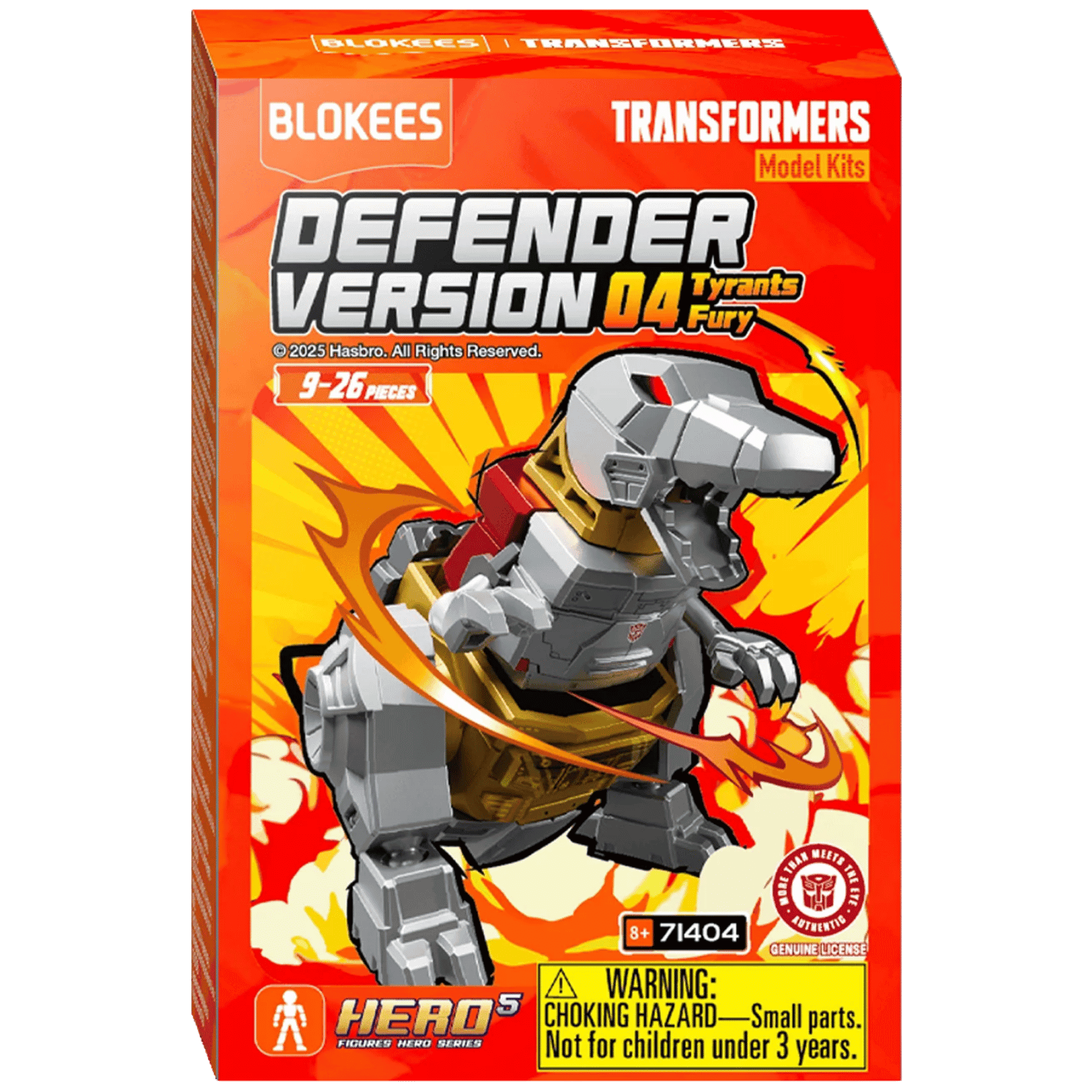 Blokees: Transformers - Defender Version 04 Tyrants Fury - Blind