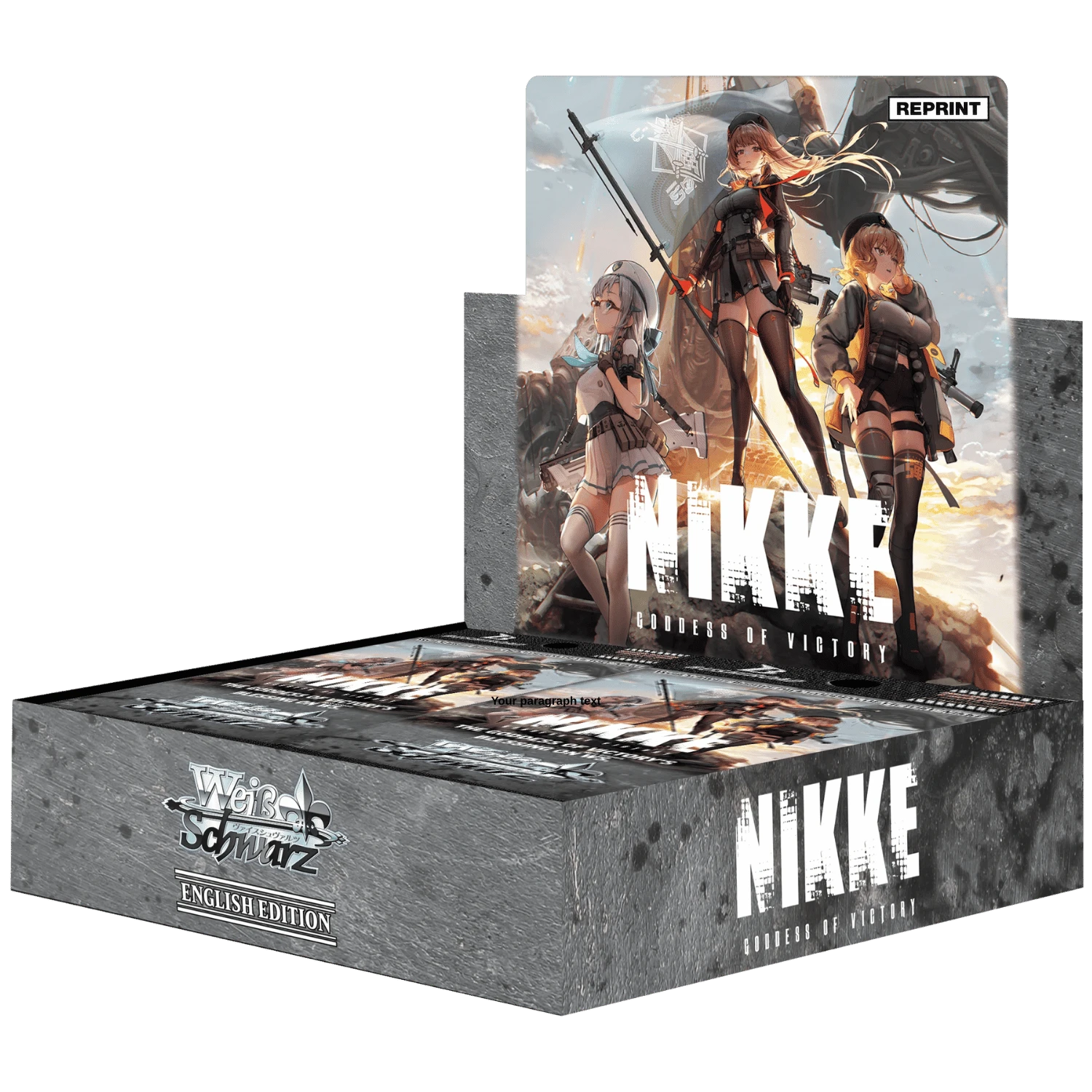 ヴァイスシュヴァルツ NIKKE ウィンターオーナー ssp BGS10 Weiss Schwarz: Goddess of Victory - Nikke - Booster Box (Reprint