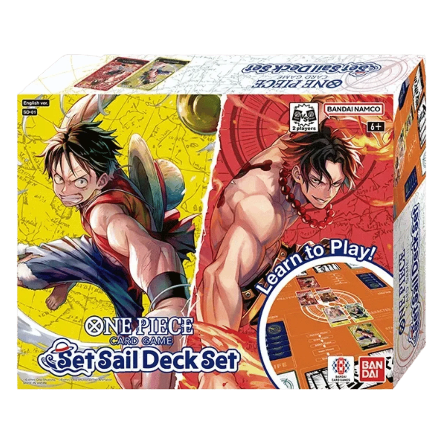 One Piece TCG: Set Sail Deck Set (SD-01) - Game Nerdz