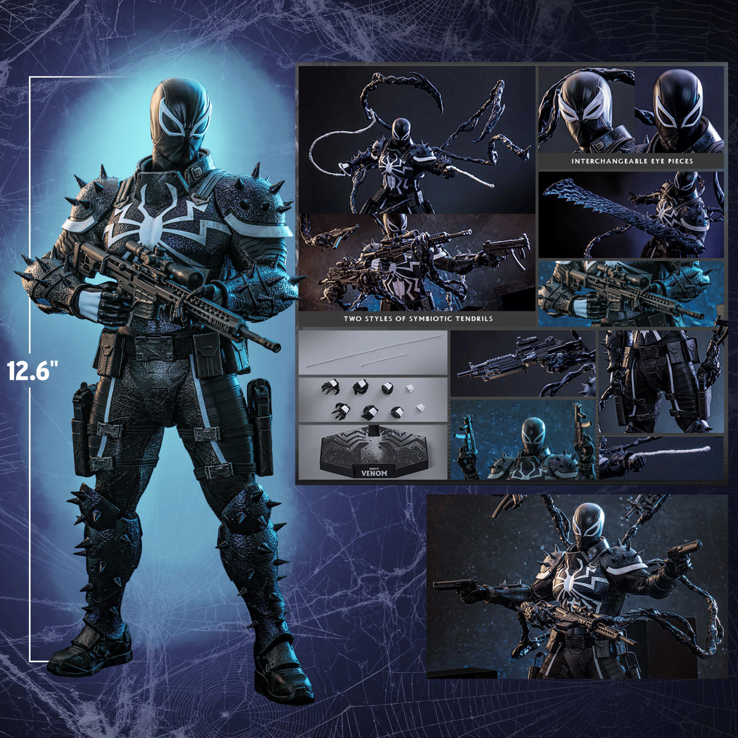 Marvel: Agent Venom CMS025 - 1/6th Scale Collectible Figure - Game