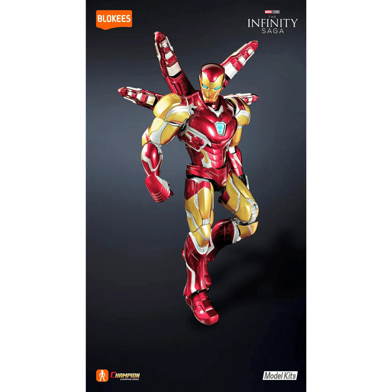 Blokees: Marvel Infinity Saga Champion Class DX Iron Man MK85