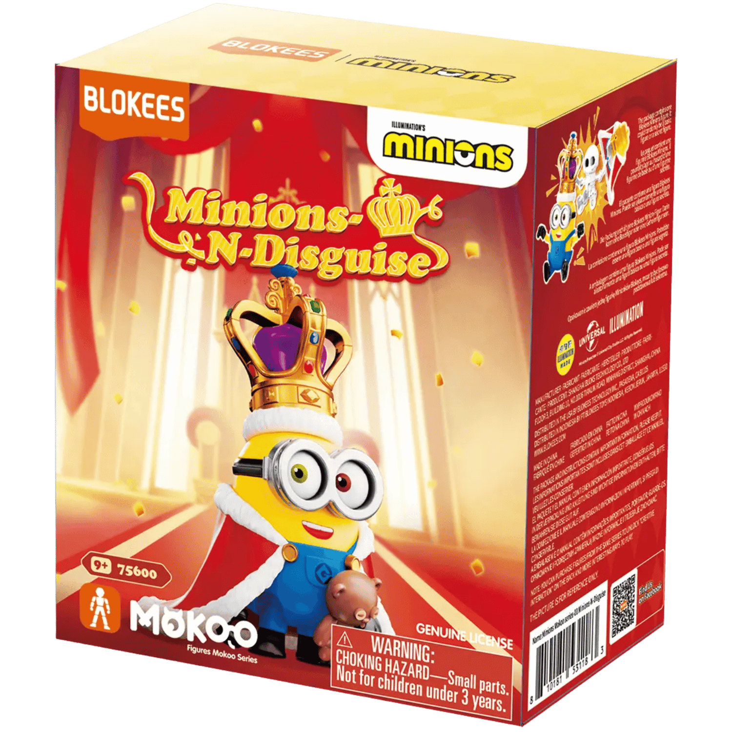 Blokees: Minions Mokoo Series - 01 Minions-N-Disguise - Blind Box