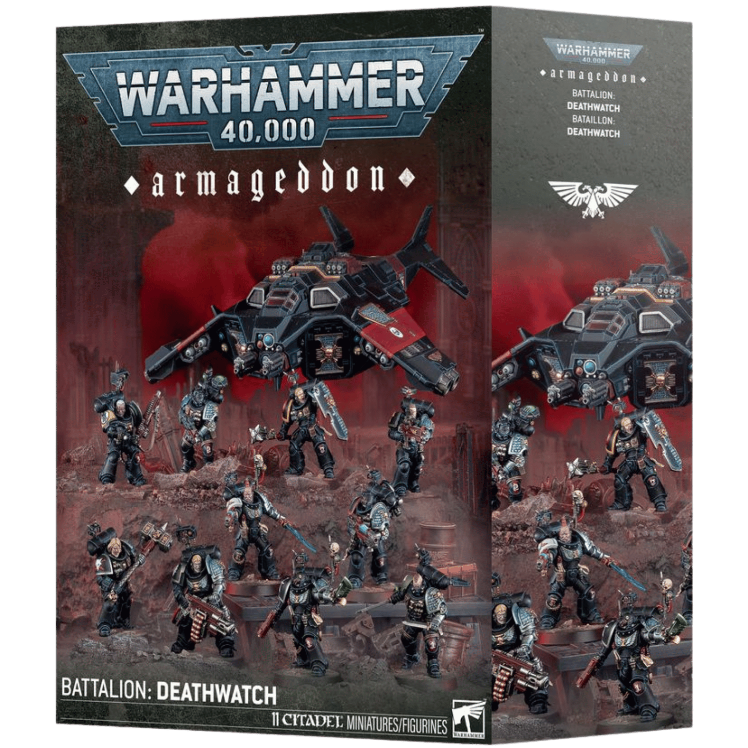 アルマゲドン・バタリオン：デスウォッチ　BATTALION:DEATHWATCH Warhammer 40K: Armageddon Battalion - Deathwatch - Game Nerdz